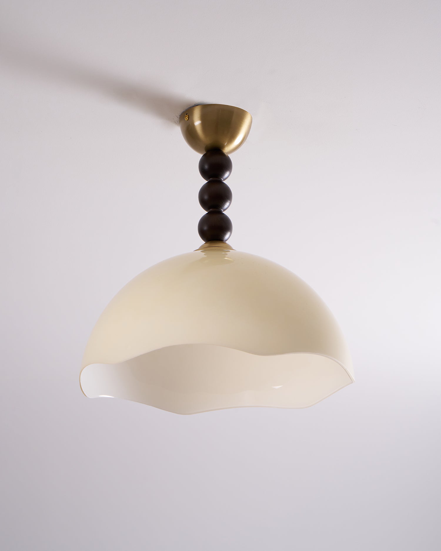 Amberis Vintage Amber Glass Ceiling Light