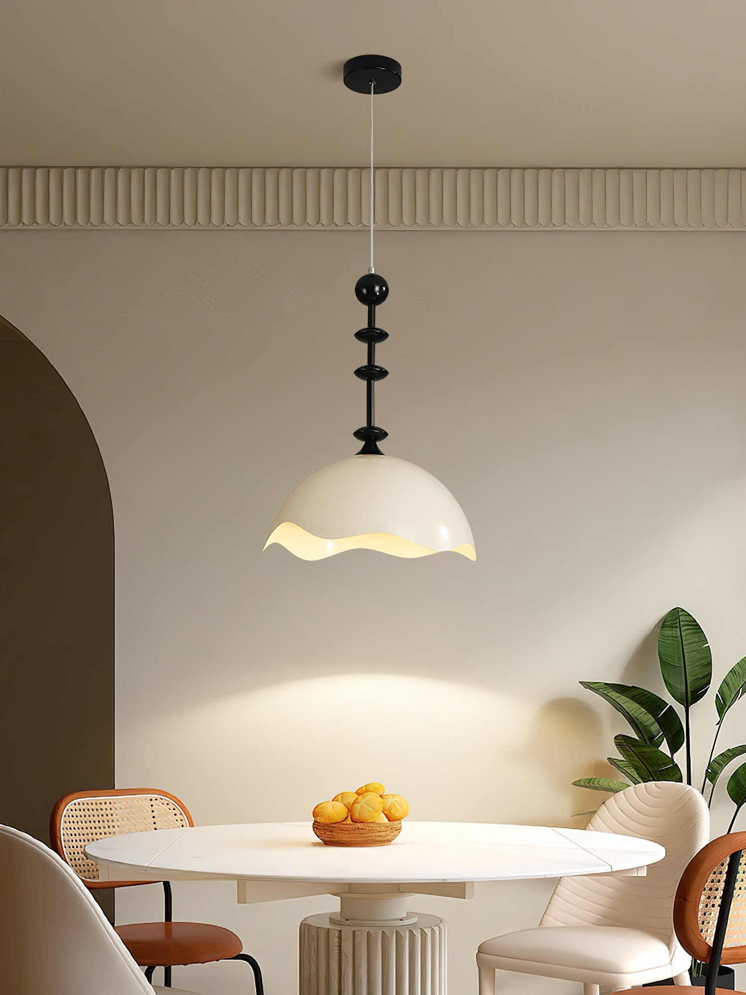 Lincoln Minimalist Pendant Light-Neutral Decor