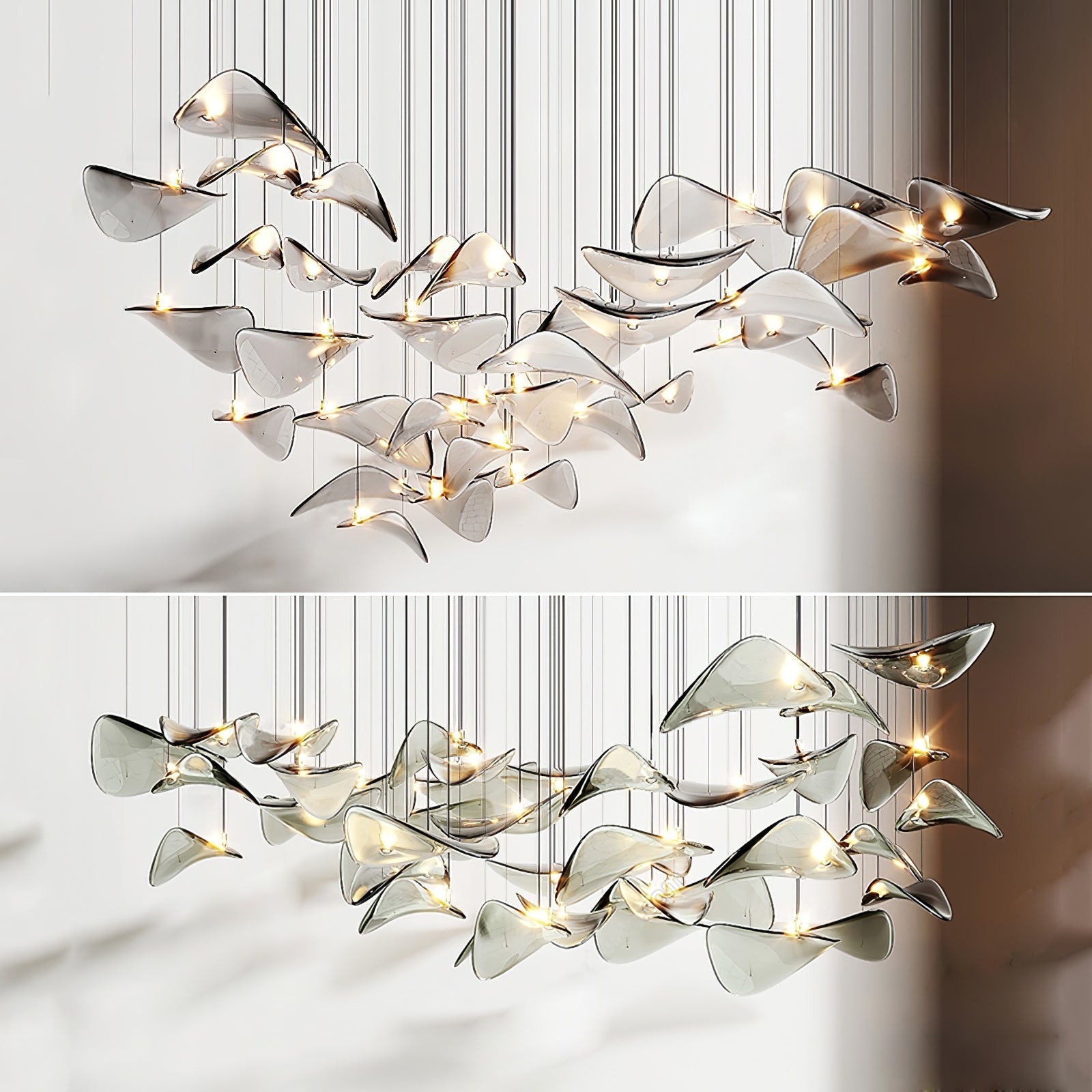 Lioris Butterfly Gold Pendant Light-Neutral Decor