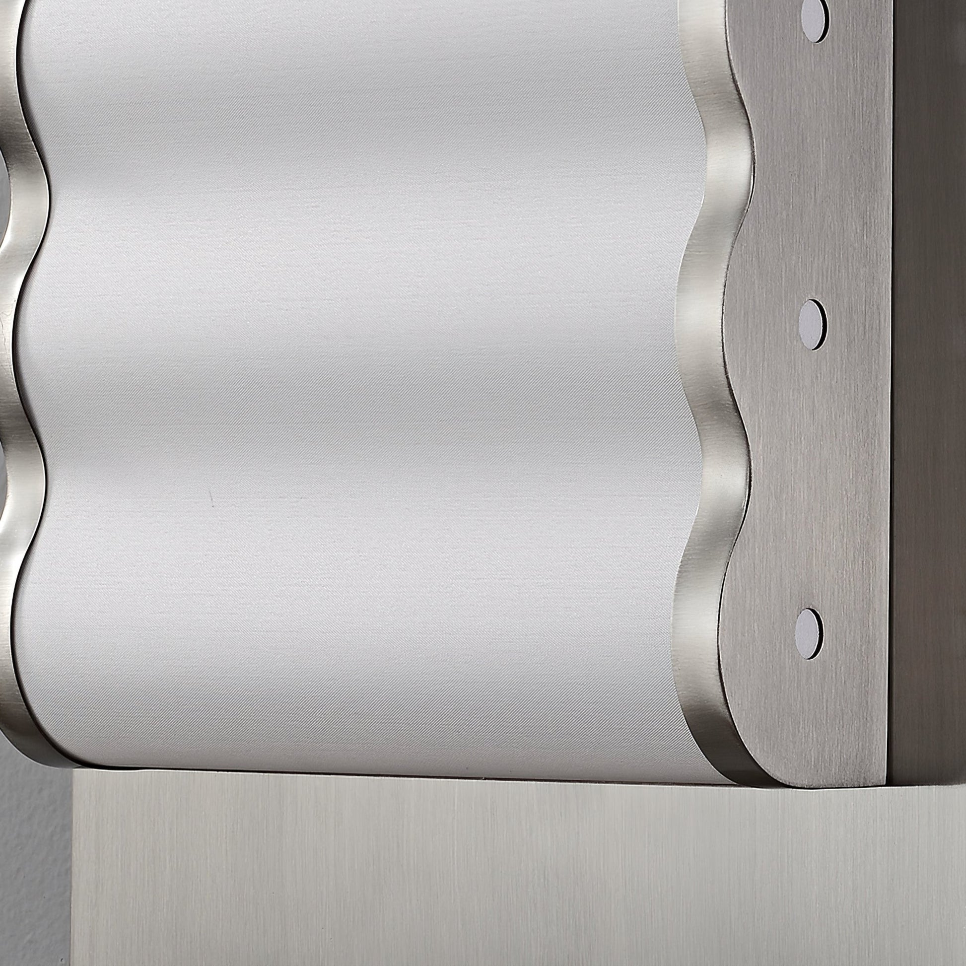 Wave Contemporary Fabric Wall lamp-Neutral Decor