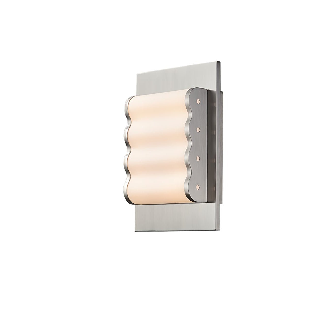 Wave Contemporary Fabric Wall lamp-Neutral Decor