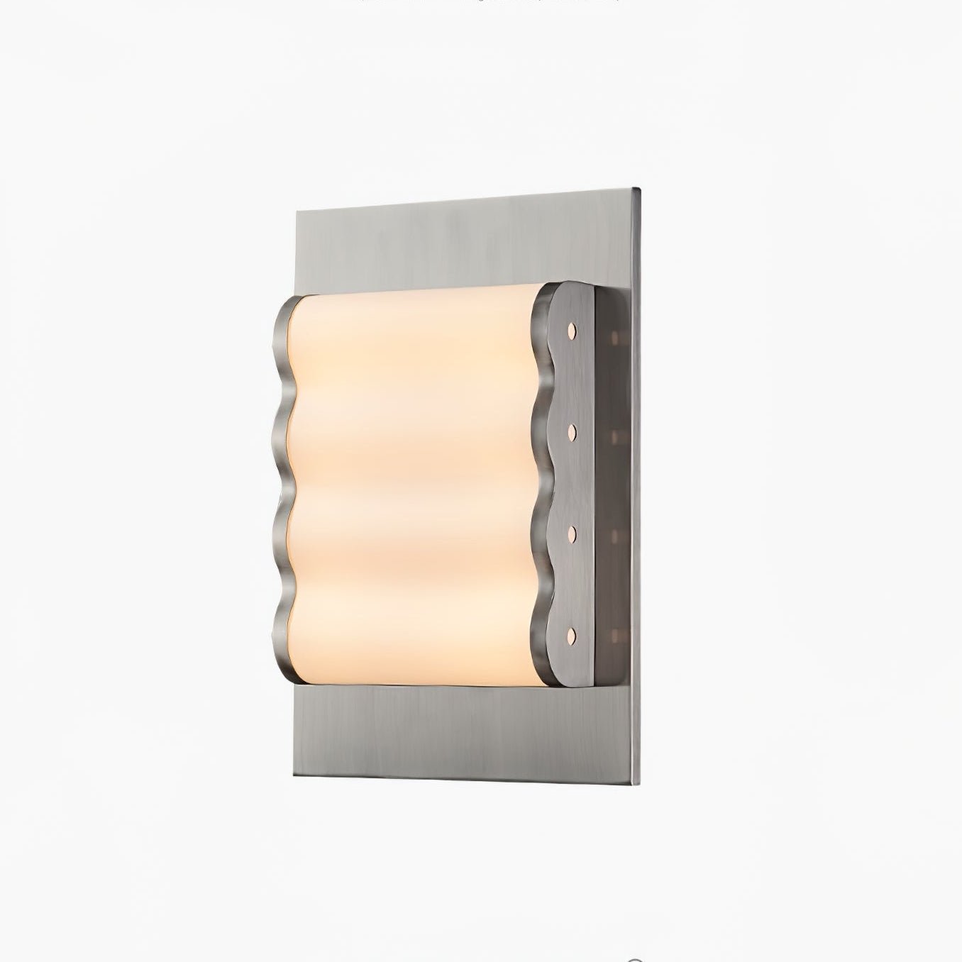 Wave Contemporary Fabric Wall lamp-Neutral Decor