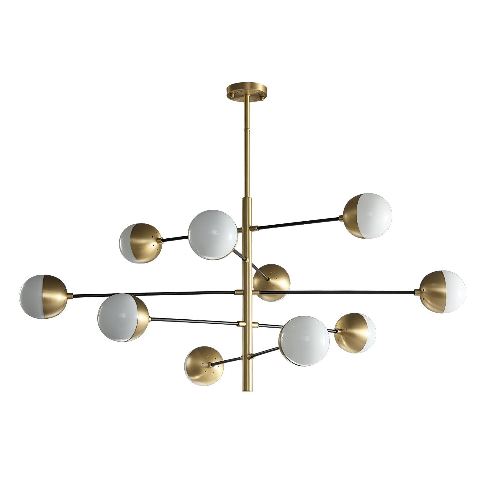 Lustra Chandelier Waverly Glass Elegant-Neutral Decor