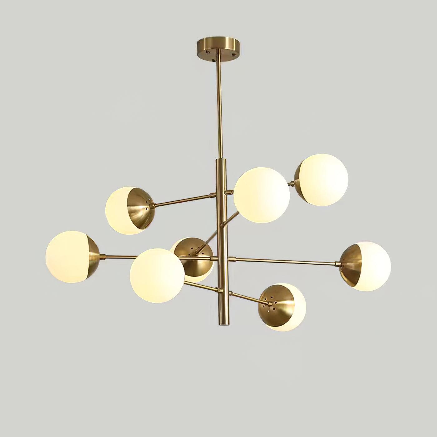 Lustra Chandelier Waverly Glass Elegant-Neutral Decor