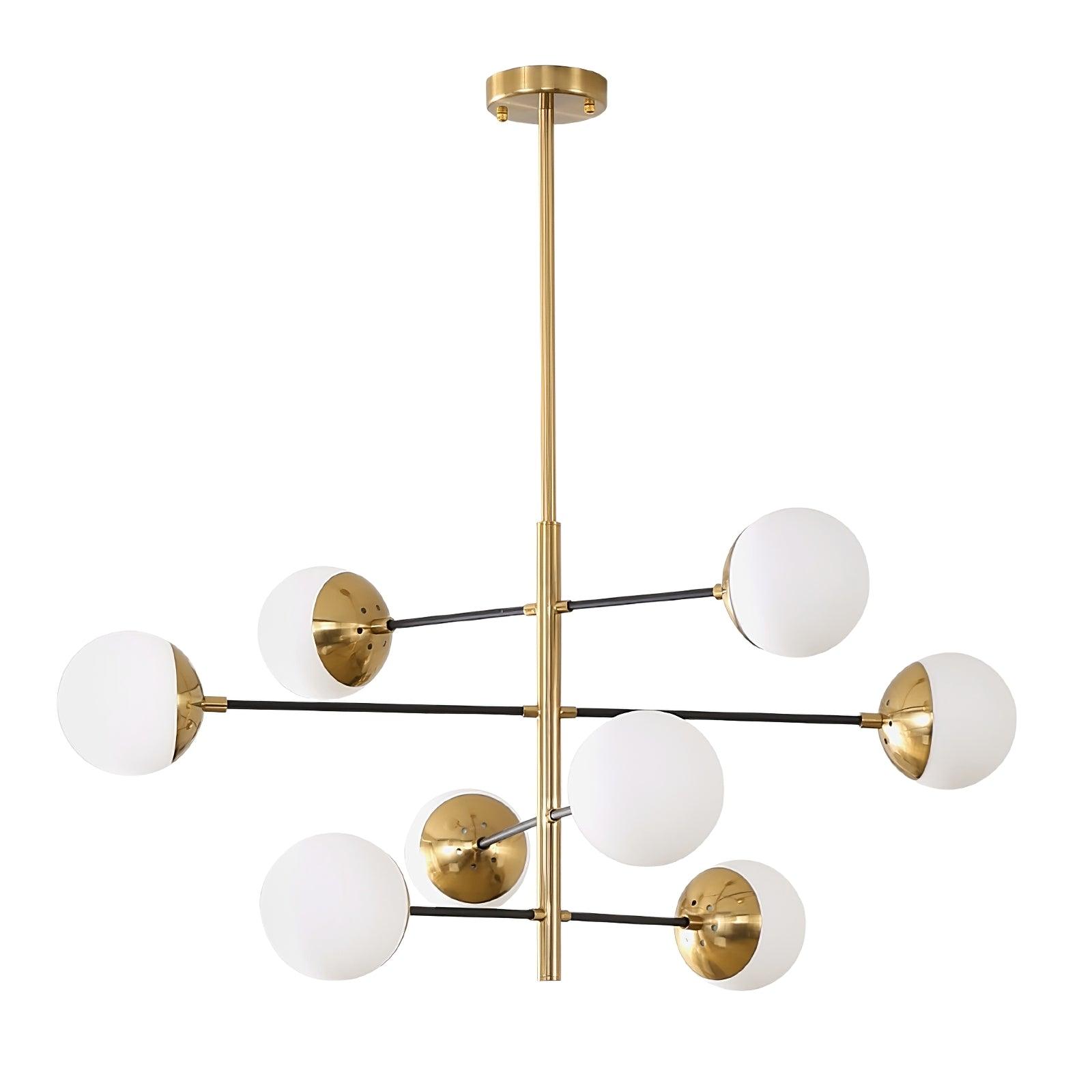 Lustra Chandelier Waverly Glass Elegant-Neutral Decor