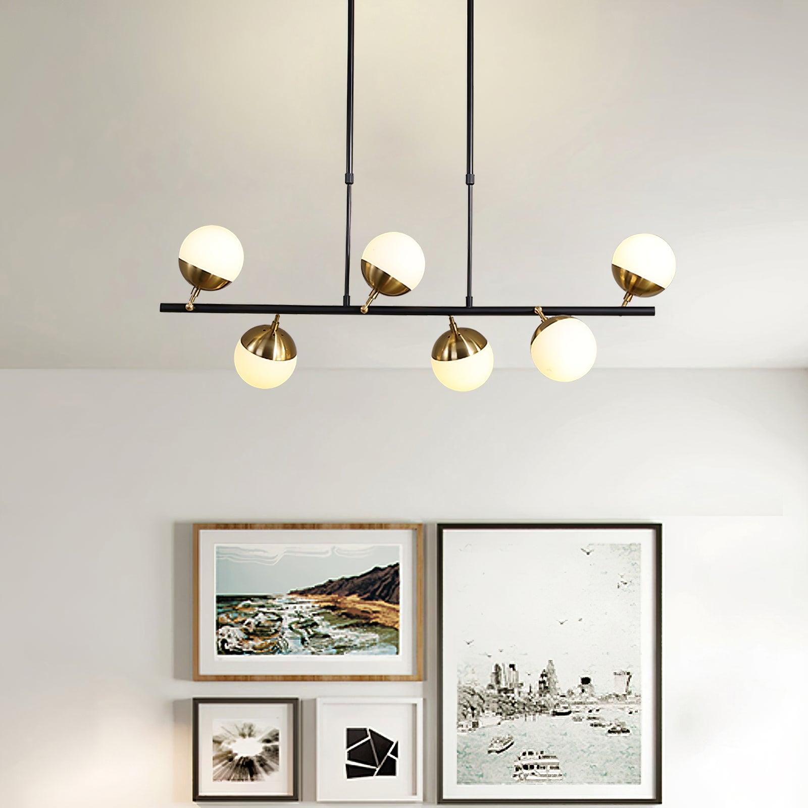 Levi Modern Chandelier-Neutral Decor