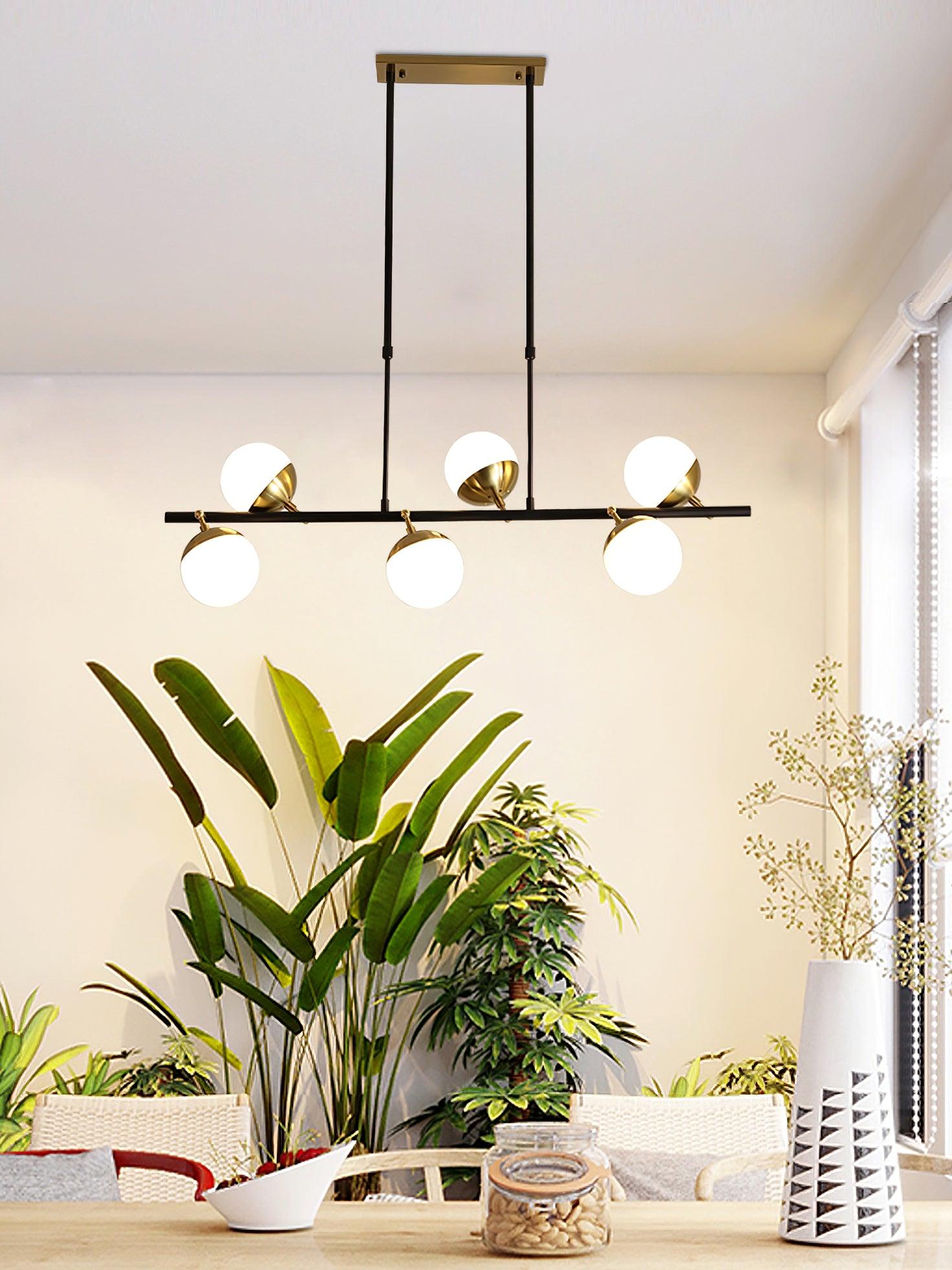 Levi Modern Chandelier-Neutral Decor