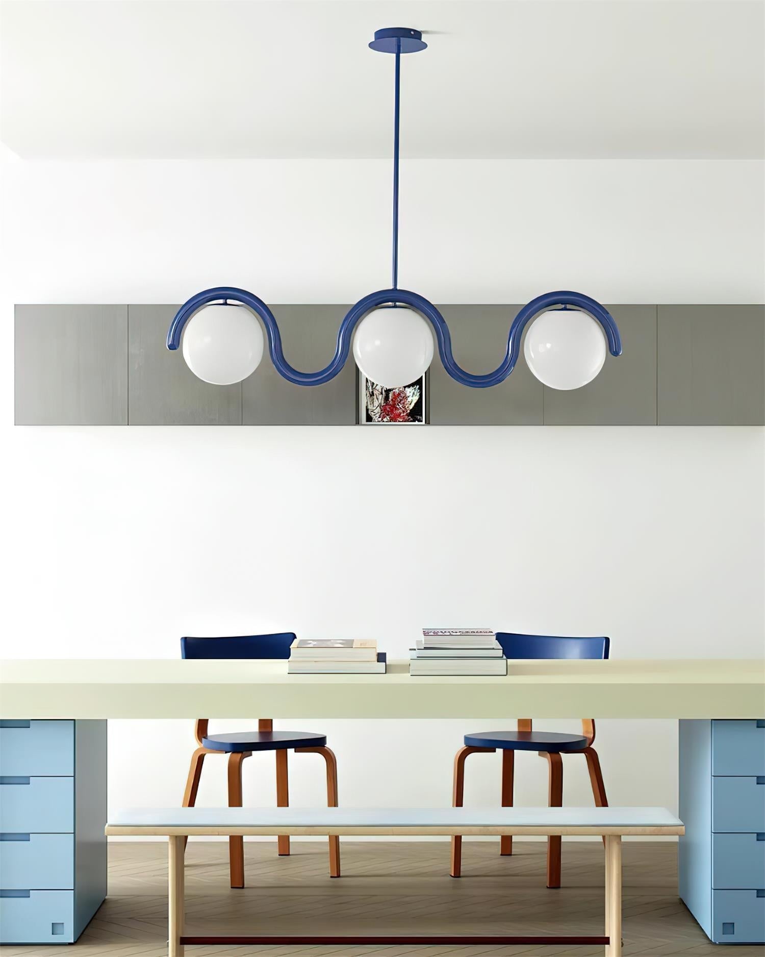 Indigo Chandelier