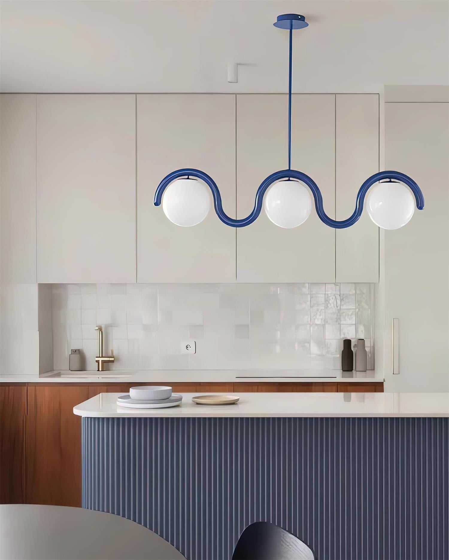 Indigo Chandelier