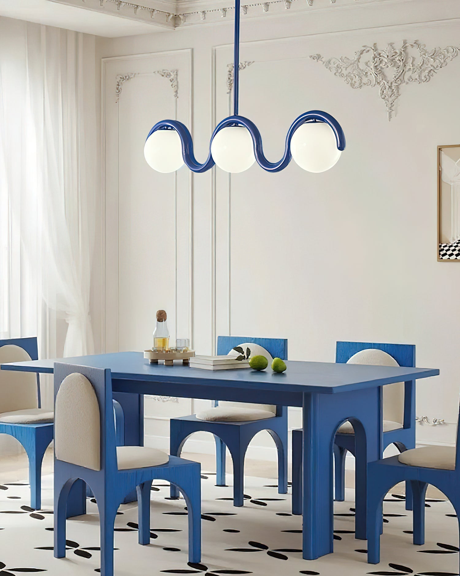 Indigo Chandelier