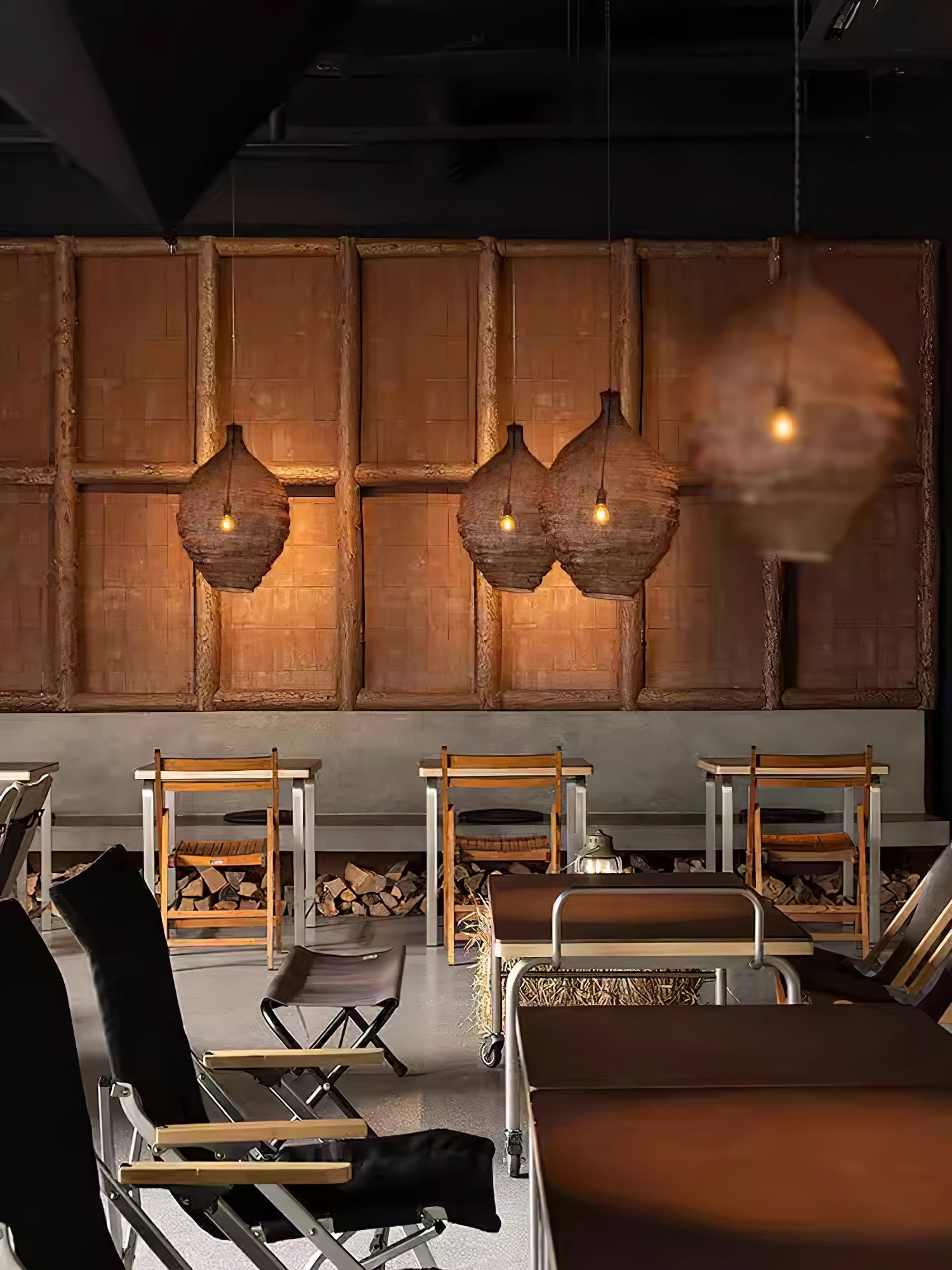 Vae Industrial Wire Pendant Lamps-Neutral Decor