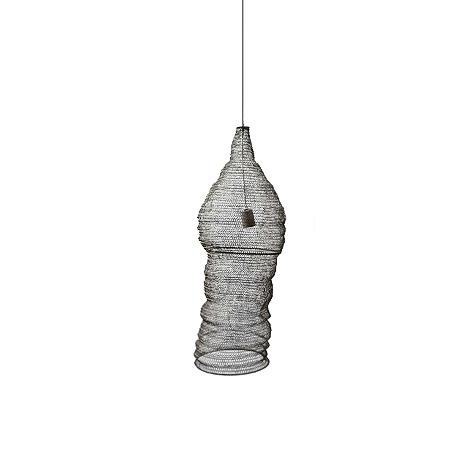 Vae Industrial Wire Pendant Lamps-Neutral Decor