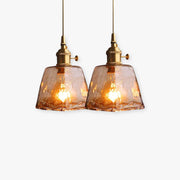Evin Pendant Light Glass&Brass-Neutral Decor