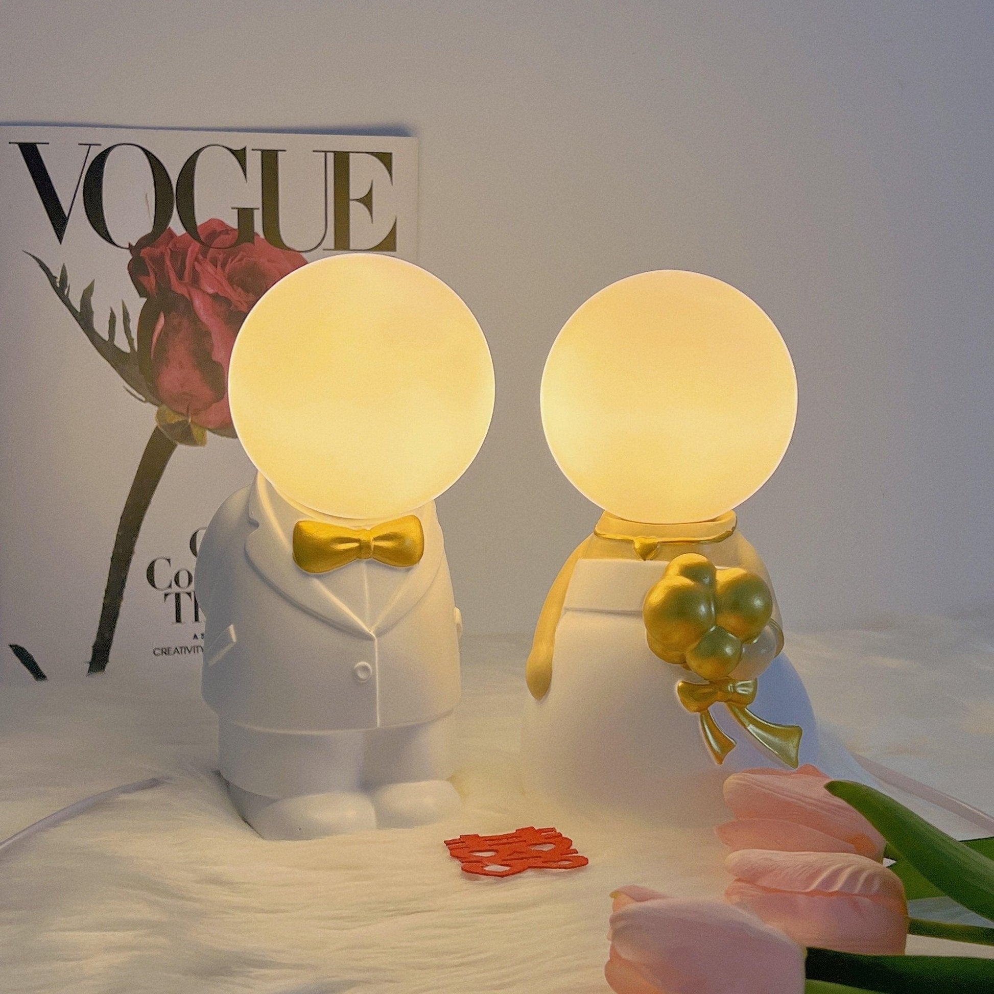 Eternal Ceramic & White Table Lamp-Neutral Decor