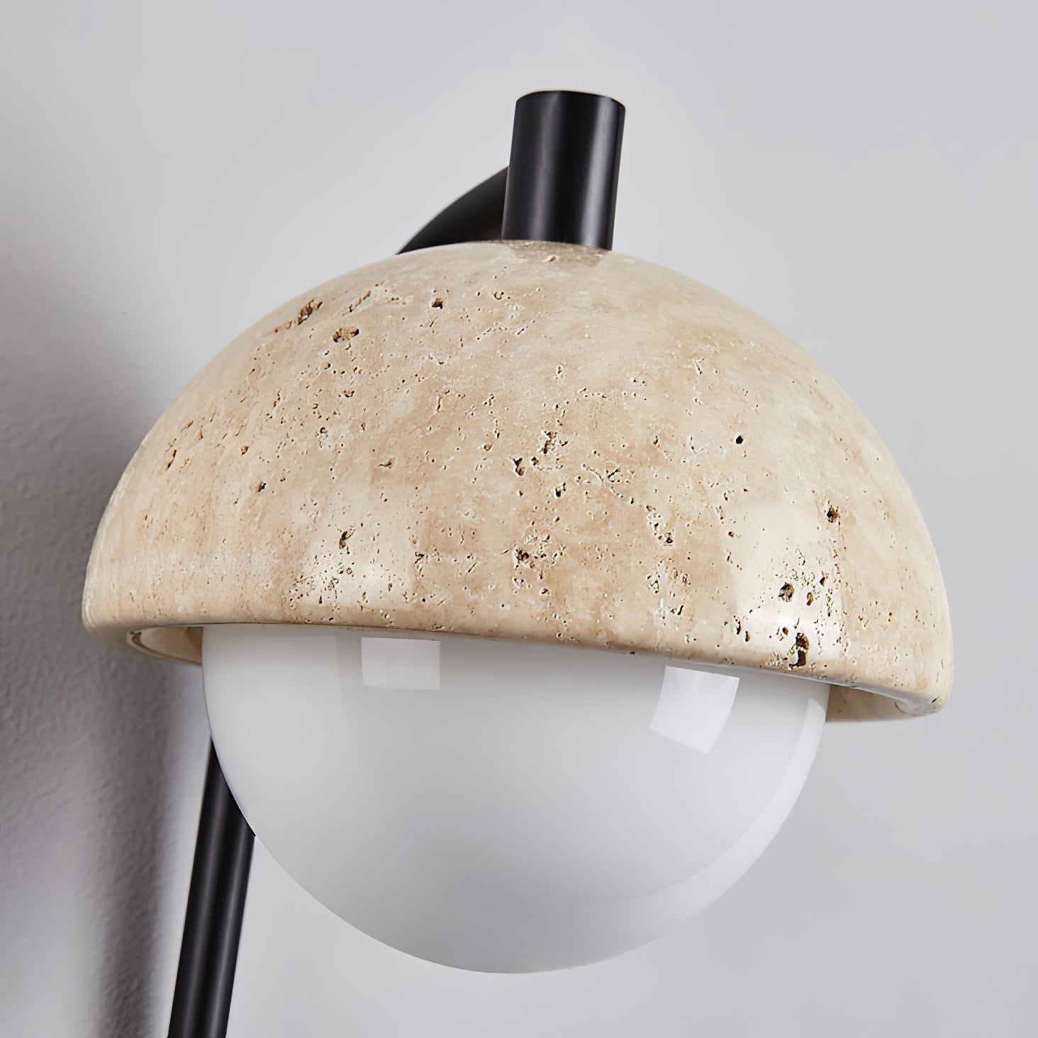 Alina Travertine Wall Lamp