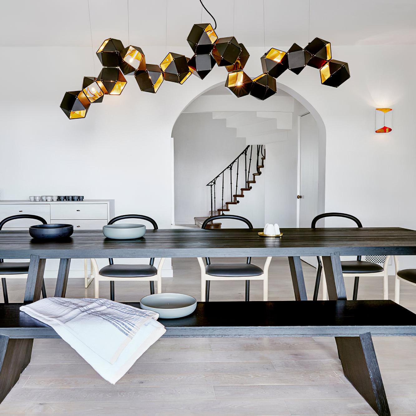 Civ Chandelier Geometric Modern-Neutral Decor