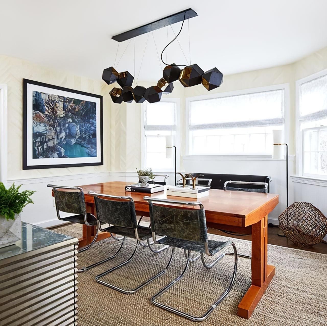 Civ Chandelier Geometric Modern-Neutral Decor