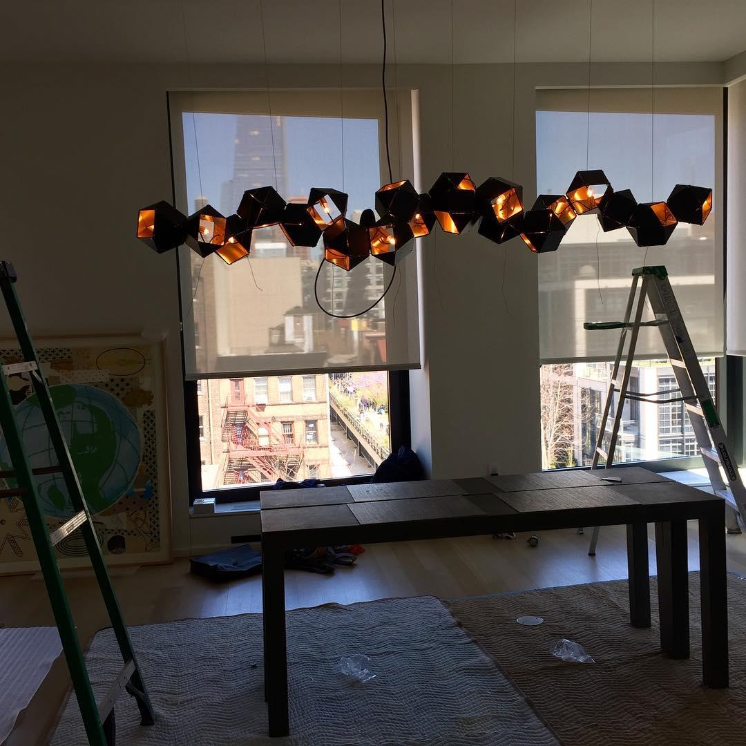 Civ Chandelier Geometric Modern-Neutral Decor