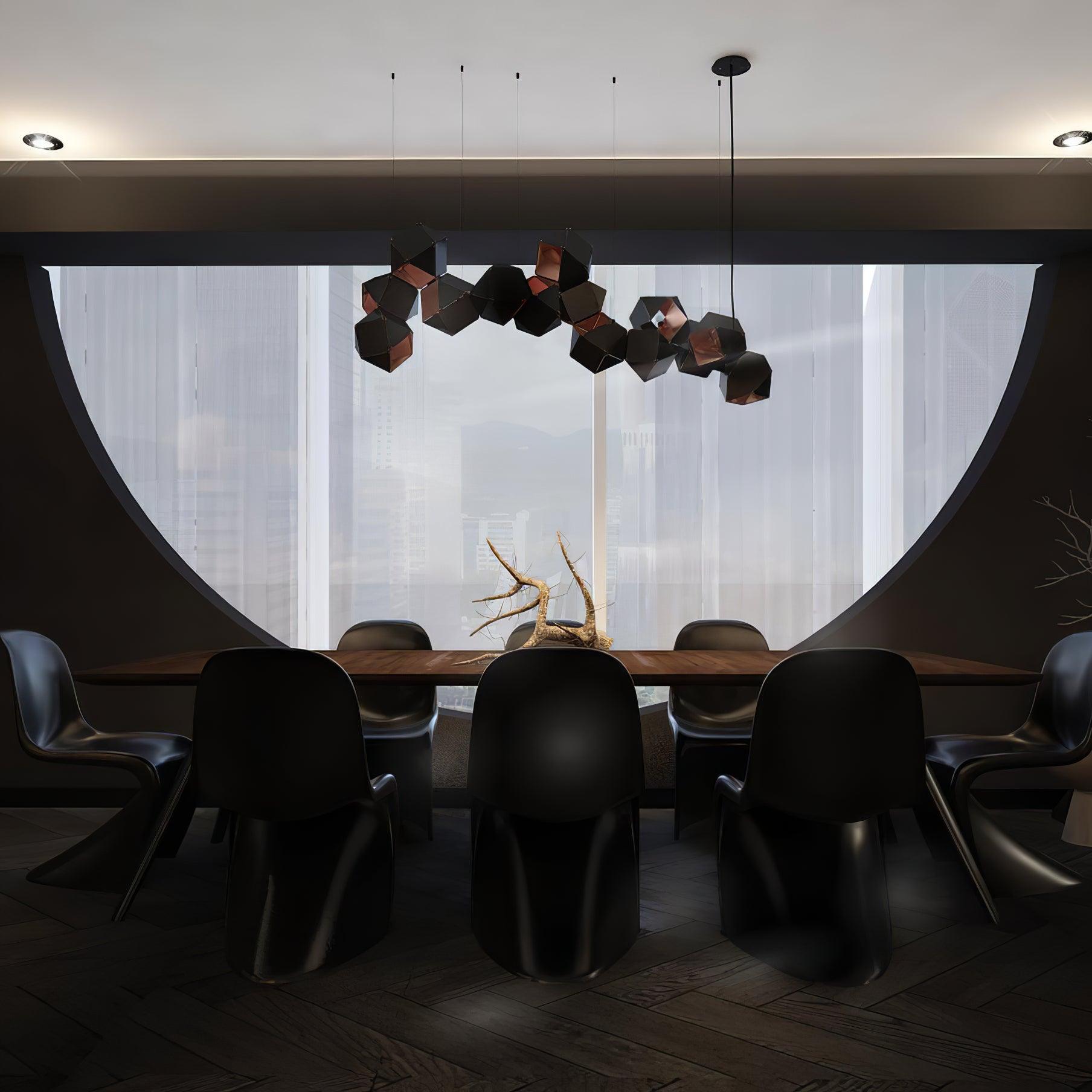 Civ Chandelier Geometric Modern-Neutral Decor