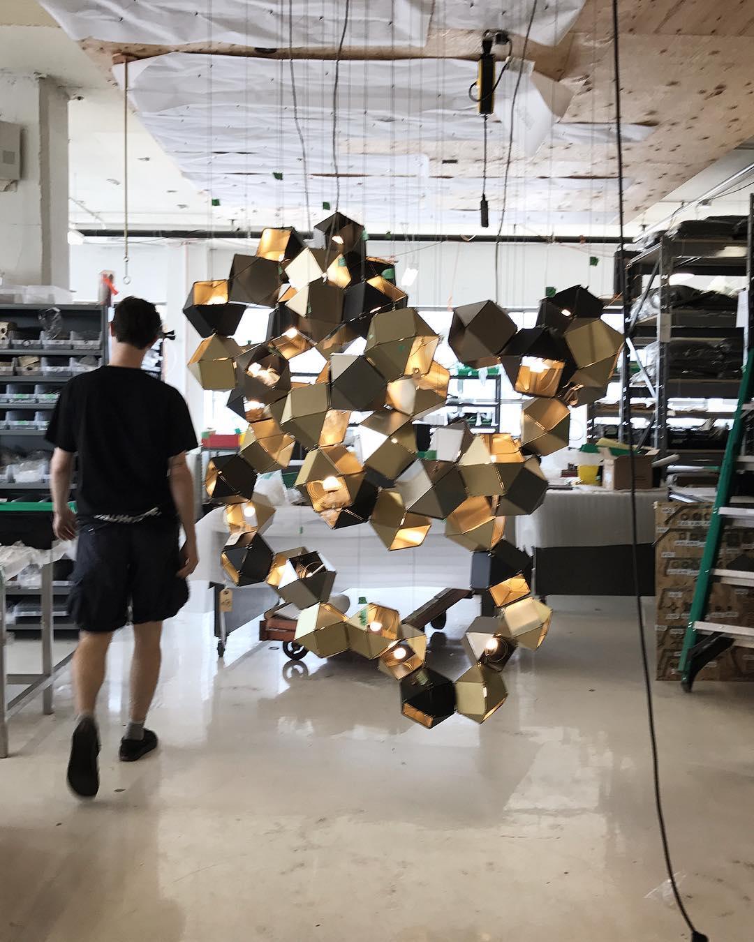 Civ Chandelier Geometric Modern-Neutral Decor