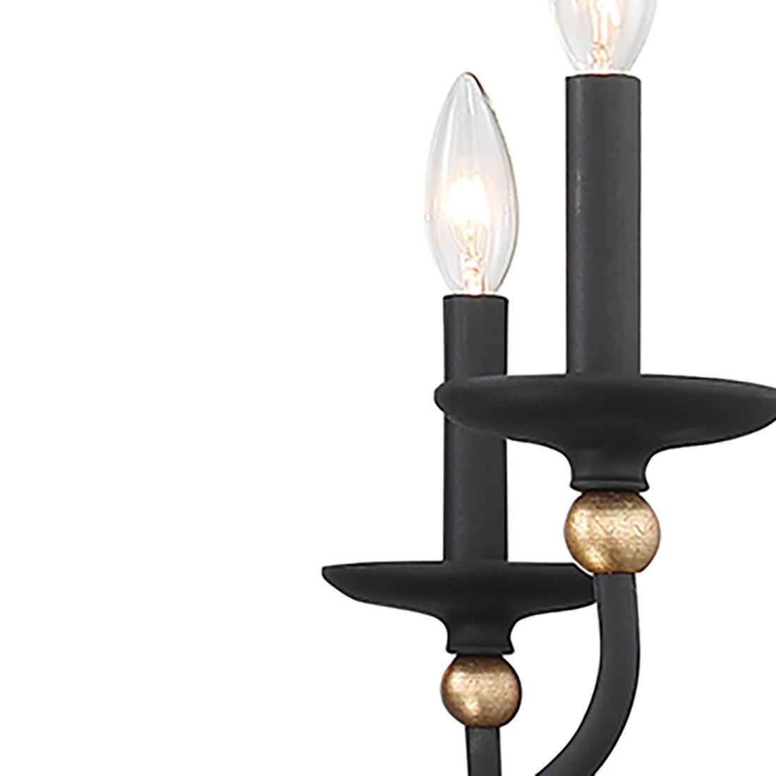 Regalia Vintage Brass Chandelier-Neutral Decor