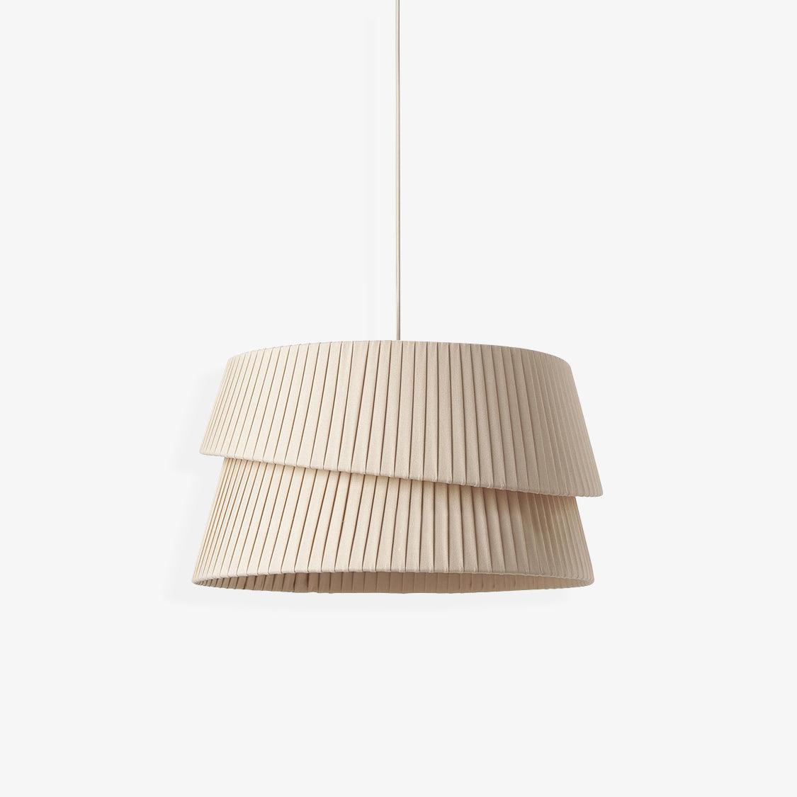 Tocan Fabric Scandinavian Pendant Light-Neutral Decor