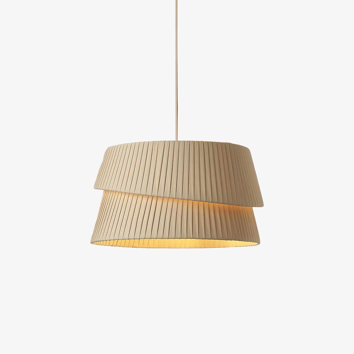 Tocan Fabric Scandinavian Pendant Light-Neutral Decor