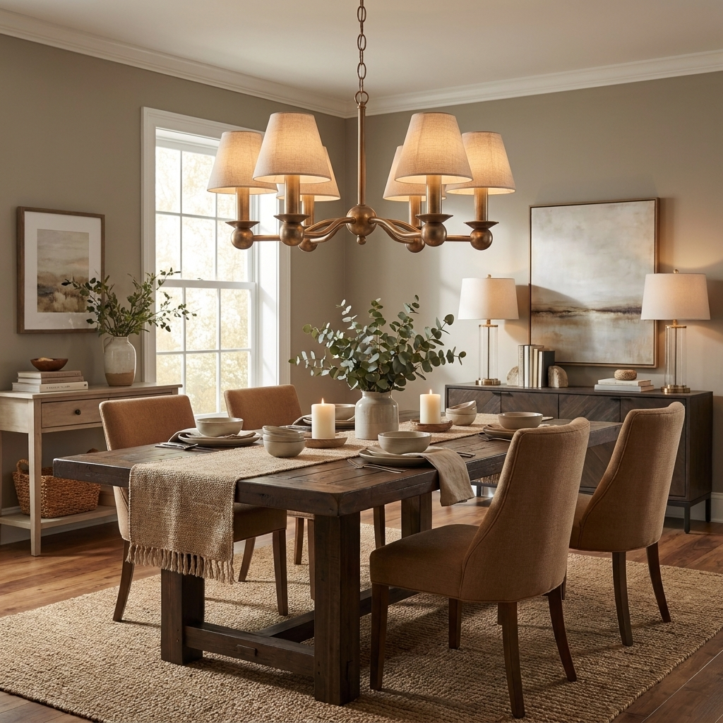 Halemere Fabric Chandelier