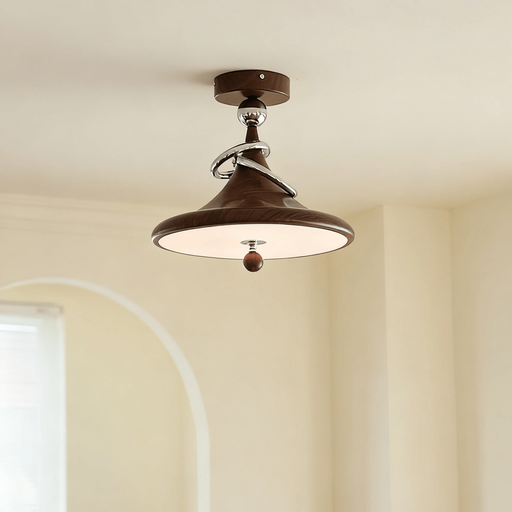 Whirl Ceiling Lamp-Neutral Decor