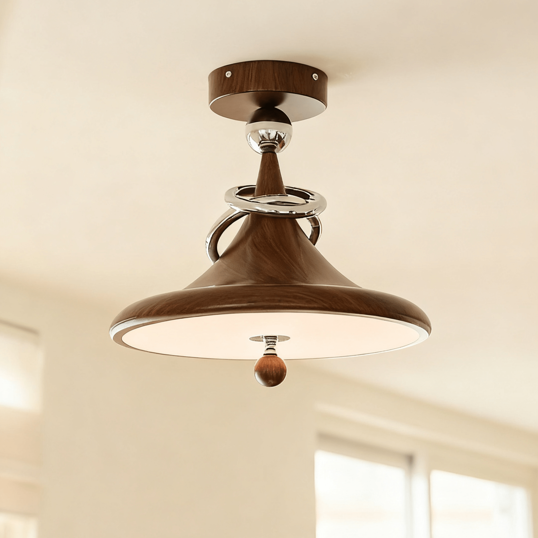 Whirl Ceiling Lamp-Neutral Decor