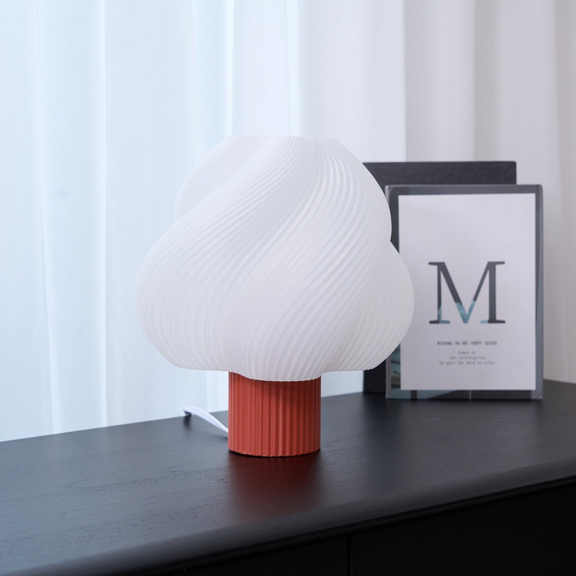 Buffy Modern Plastic Table Lamp-Neutral Decor