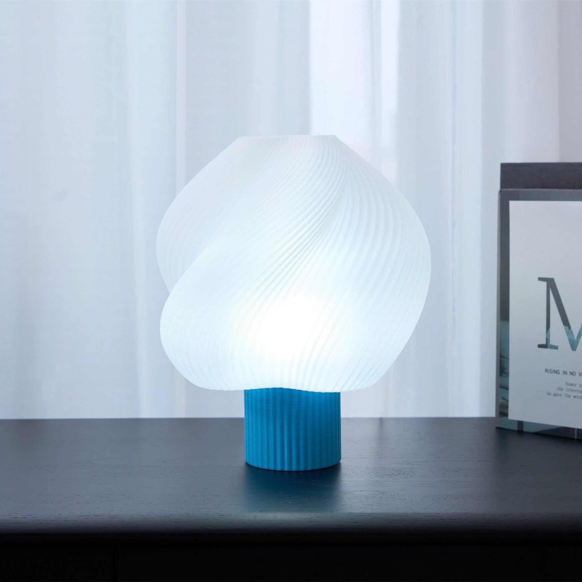 Buffy Modern Plastic Table Lamp-Neutral Decor