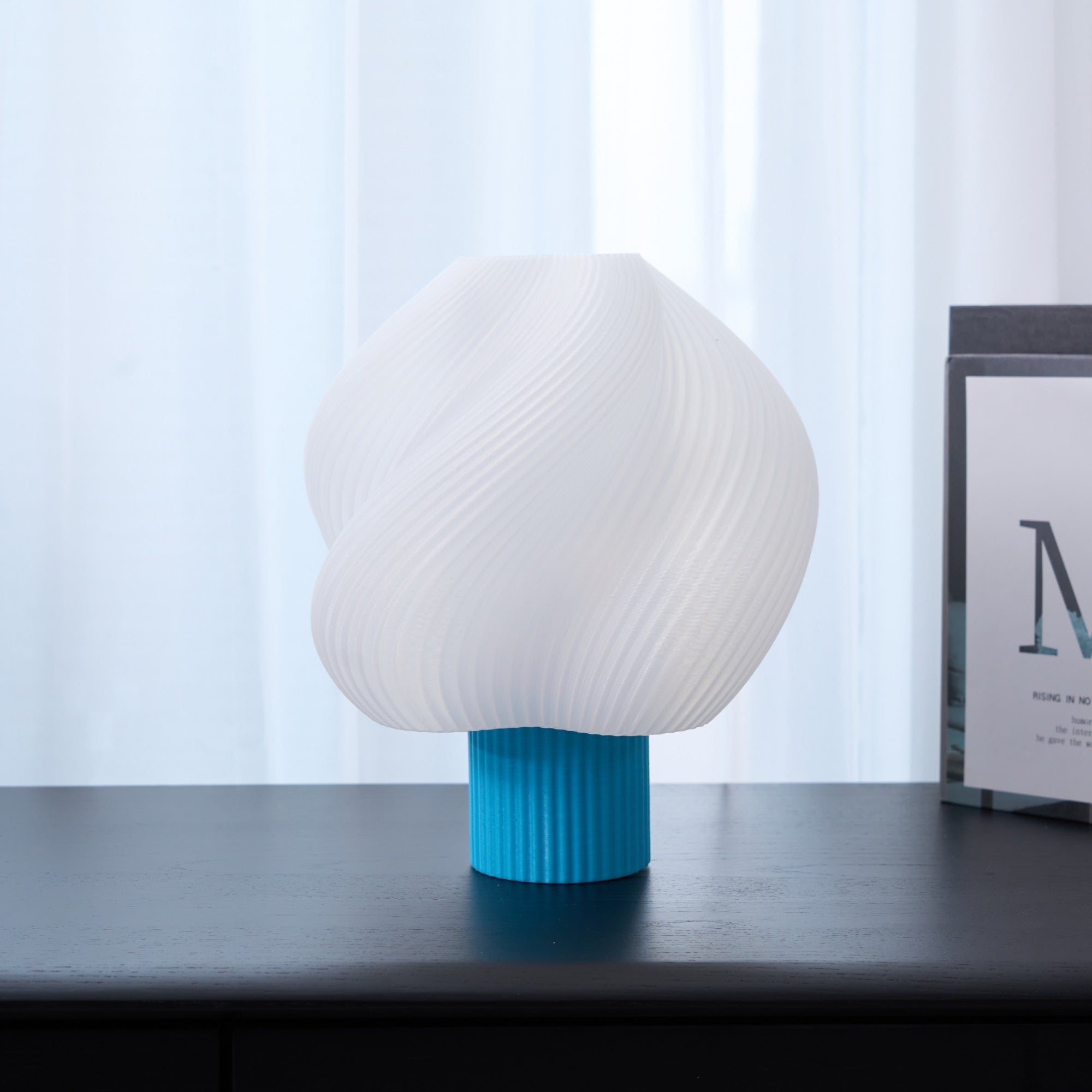 Buffy Modern Plastic Table Lamp-Neutral Decor
