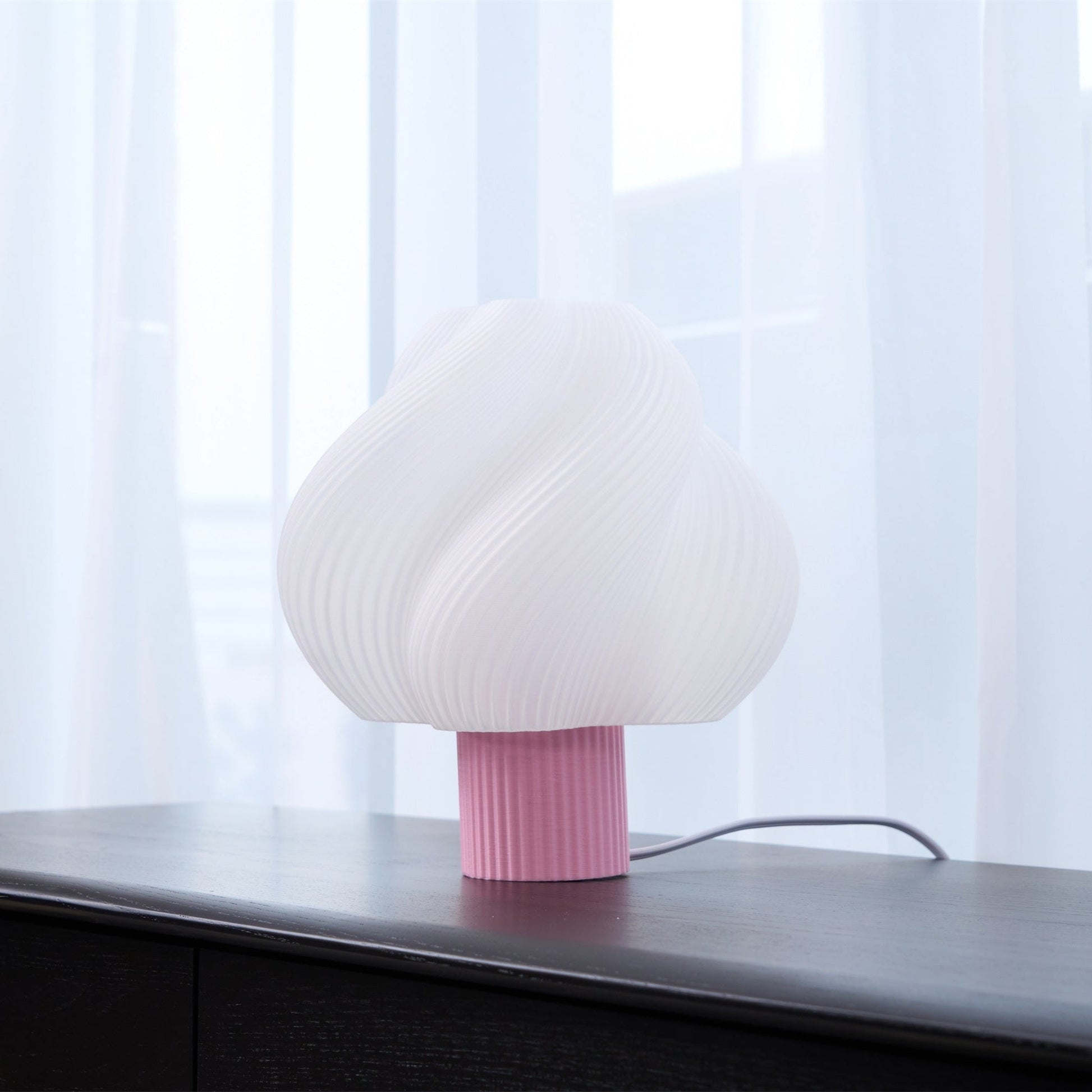 Buffy Modern Plastic Table Lamp-Neutral Decor