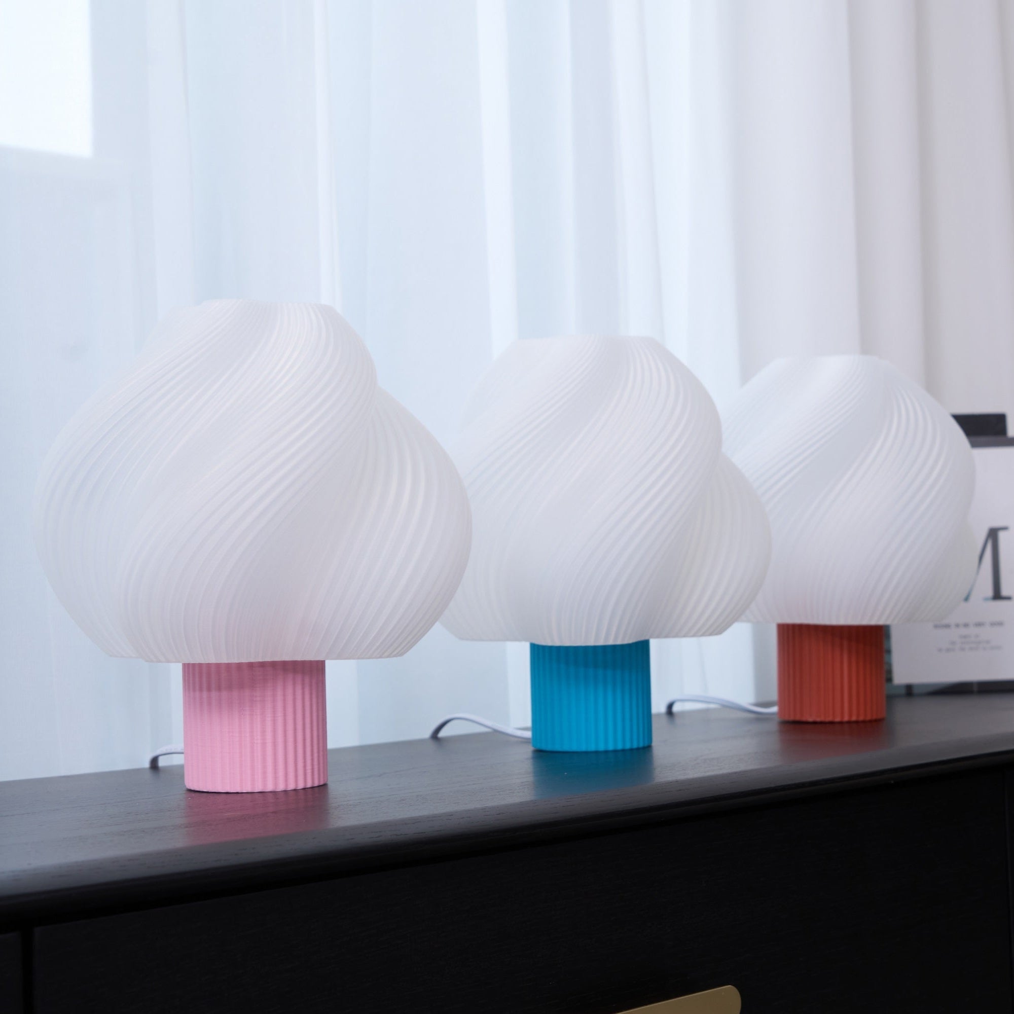 Buffy Modern Plastic Table Lamp-Neutral Decor