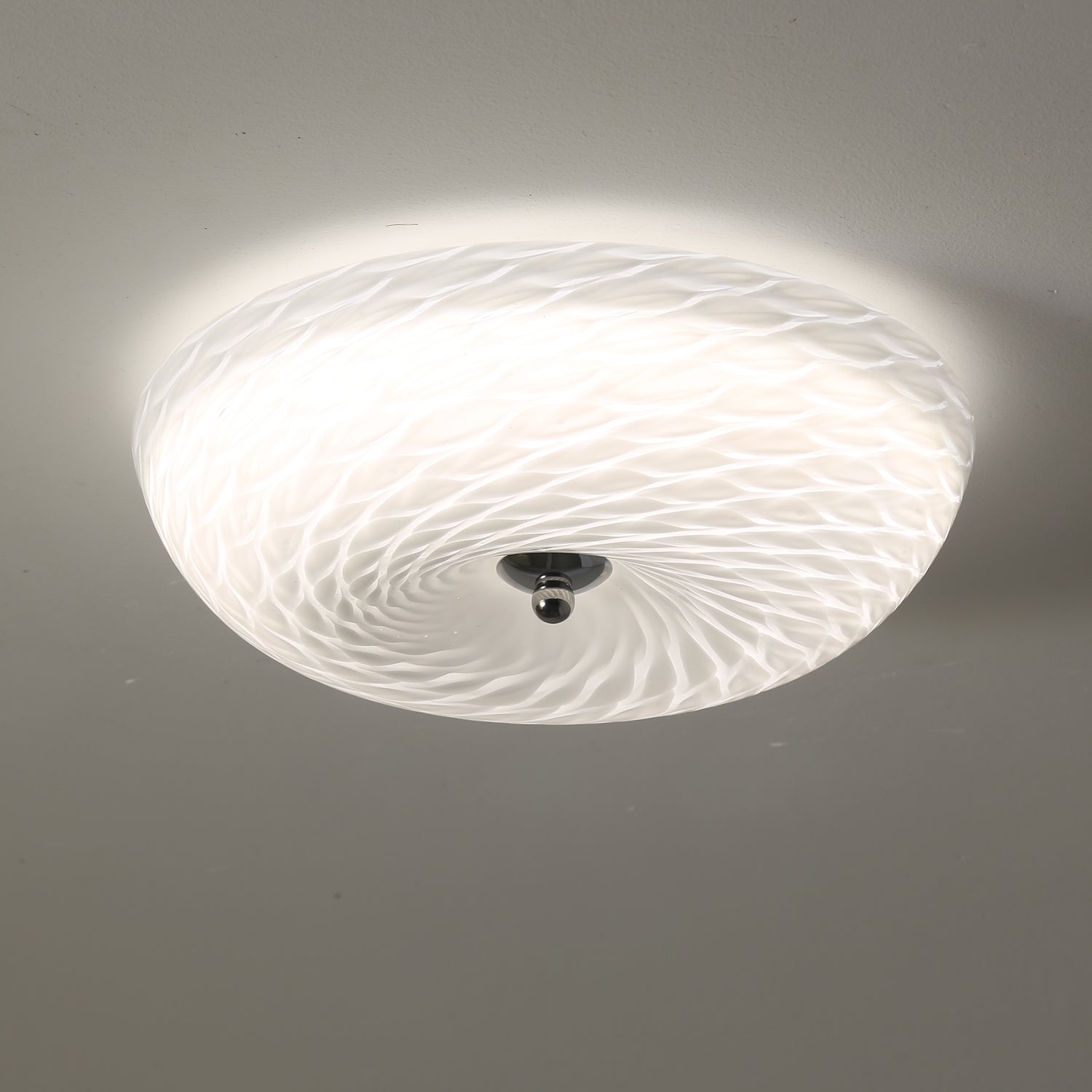 Comarion Modern Minimalist Art Glass Ceiling Light-Neutral Decor