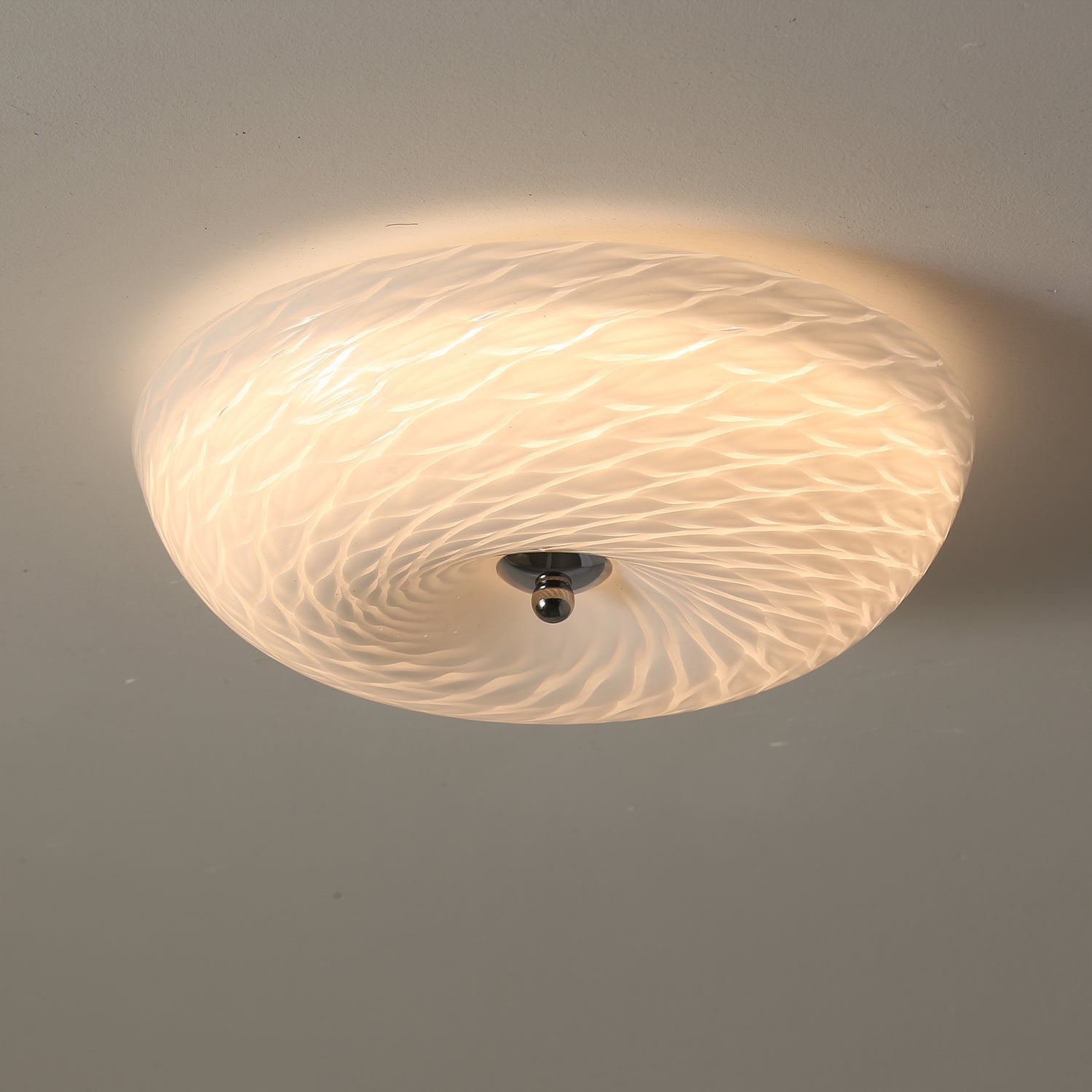 Comarion Modern Minimalist Art Glass Ceiling Light-Neutral Decor