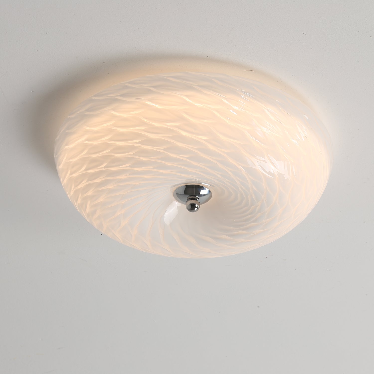 Comarion Modern Minimalist Art Glass Ceiling Light-Neutral Decor