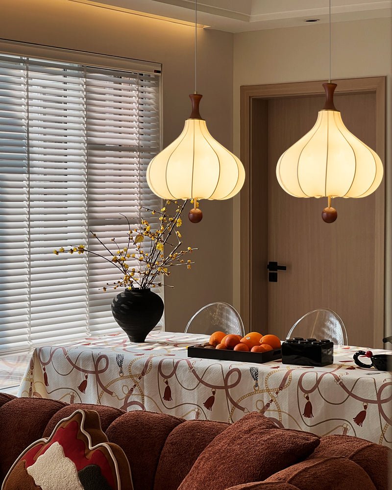 Mymira Traditional Elegance Wood Pendant Light-Neutral Decor