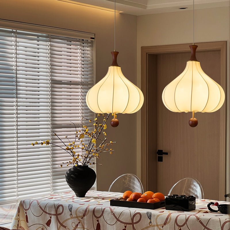 Mymira Traditional Elegance Wood Pendant Light-Neutral Decor