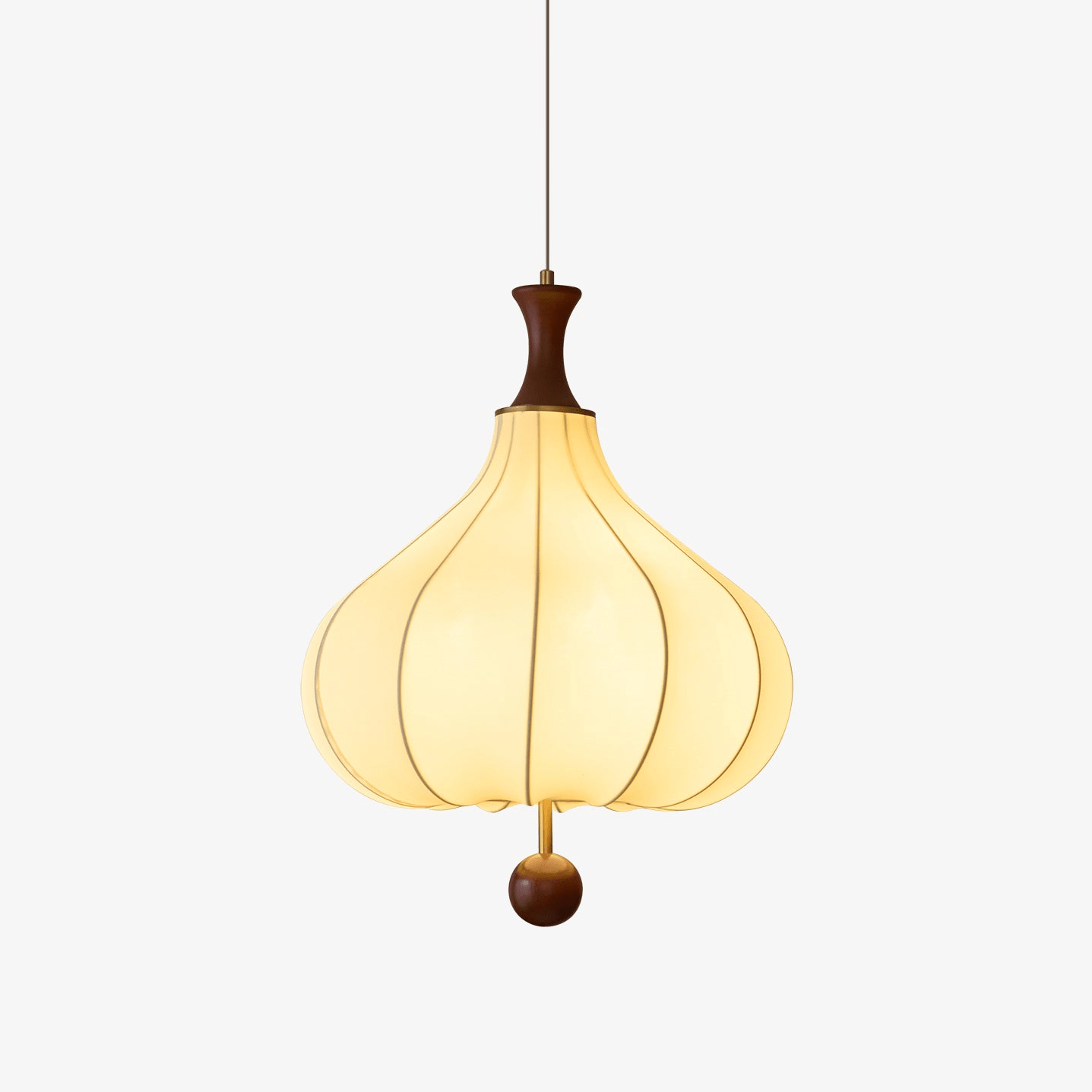 Mymira Traditional Elegance Wood Pendant Light-Neutral Decor