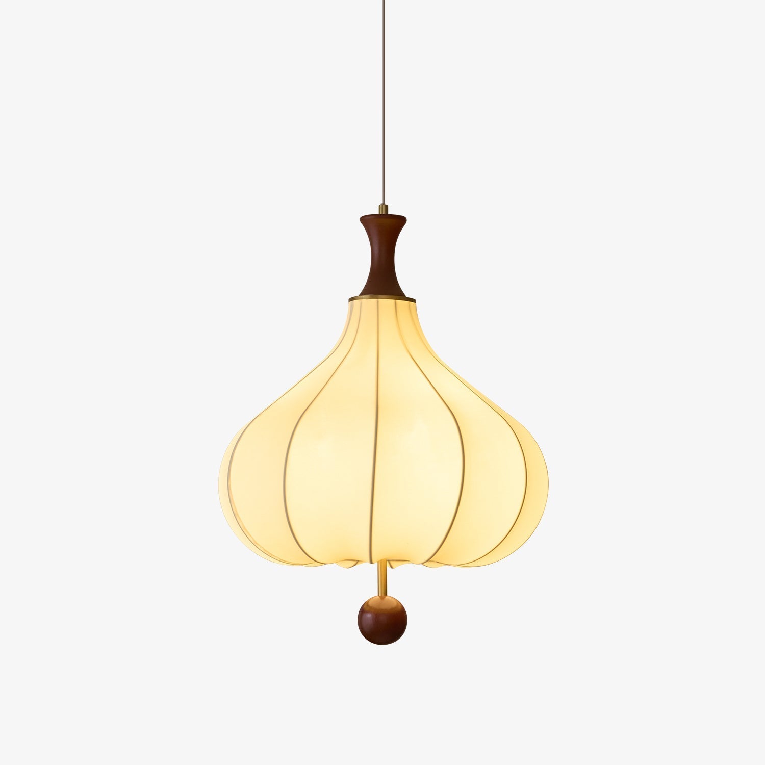 Mymira Traditional Elegance Wood Pendant Light-Neutral Decor