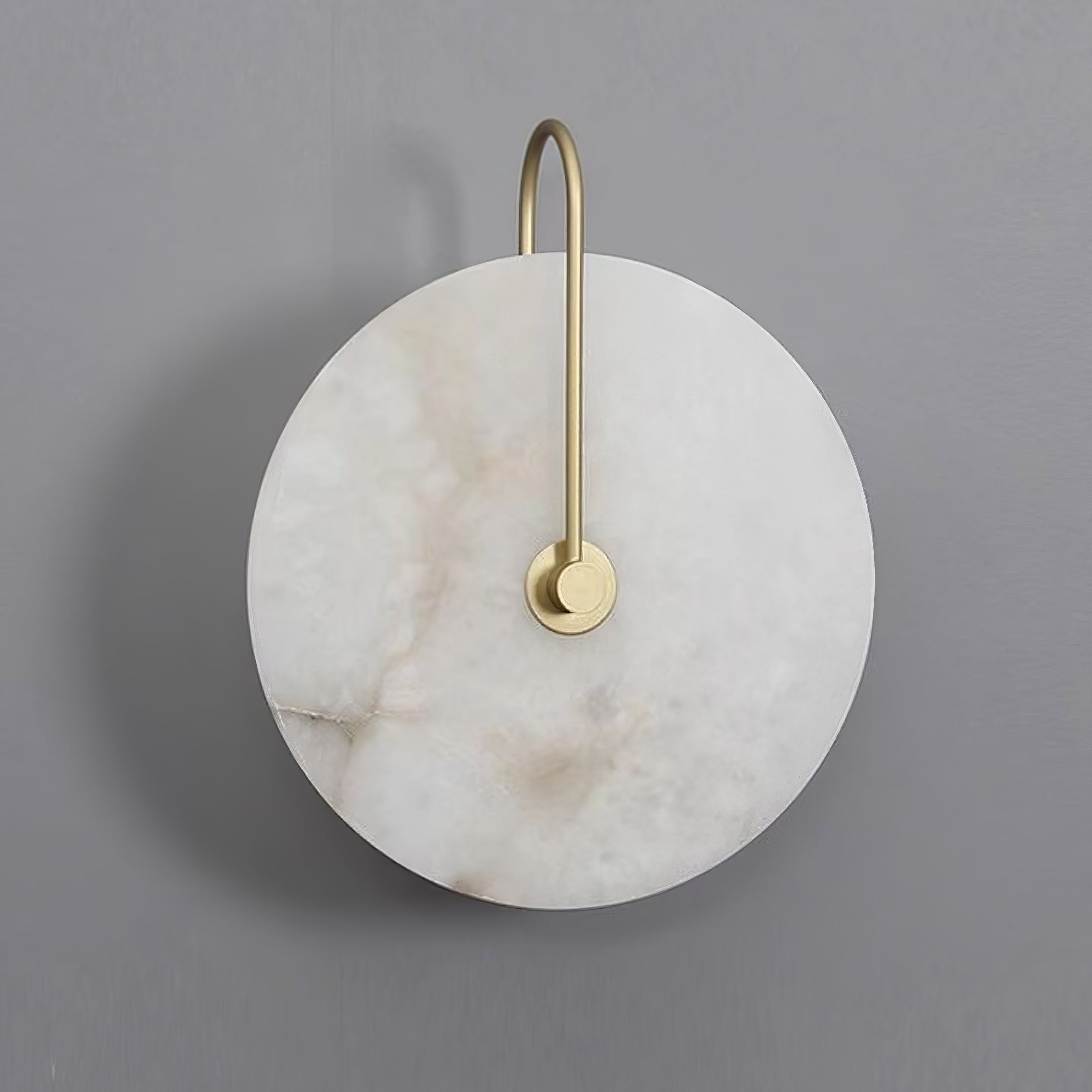 Elaris Alabaster Globe Wall Lamp-Neutral Decor