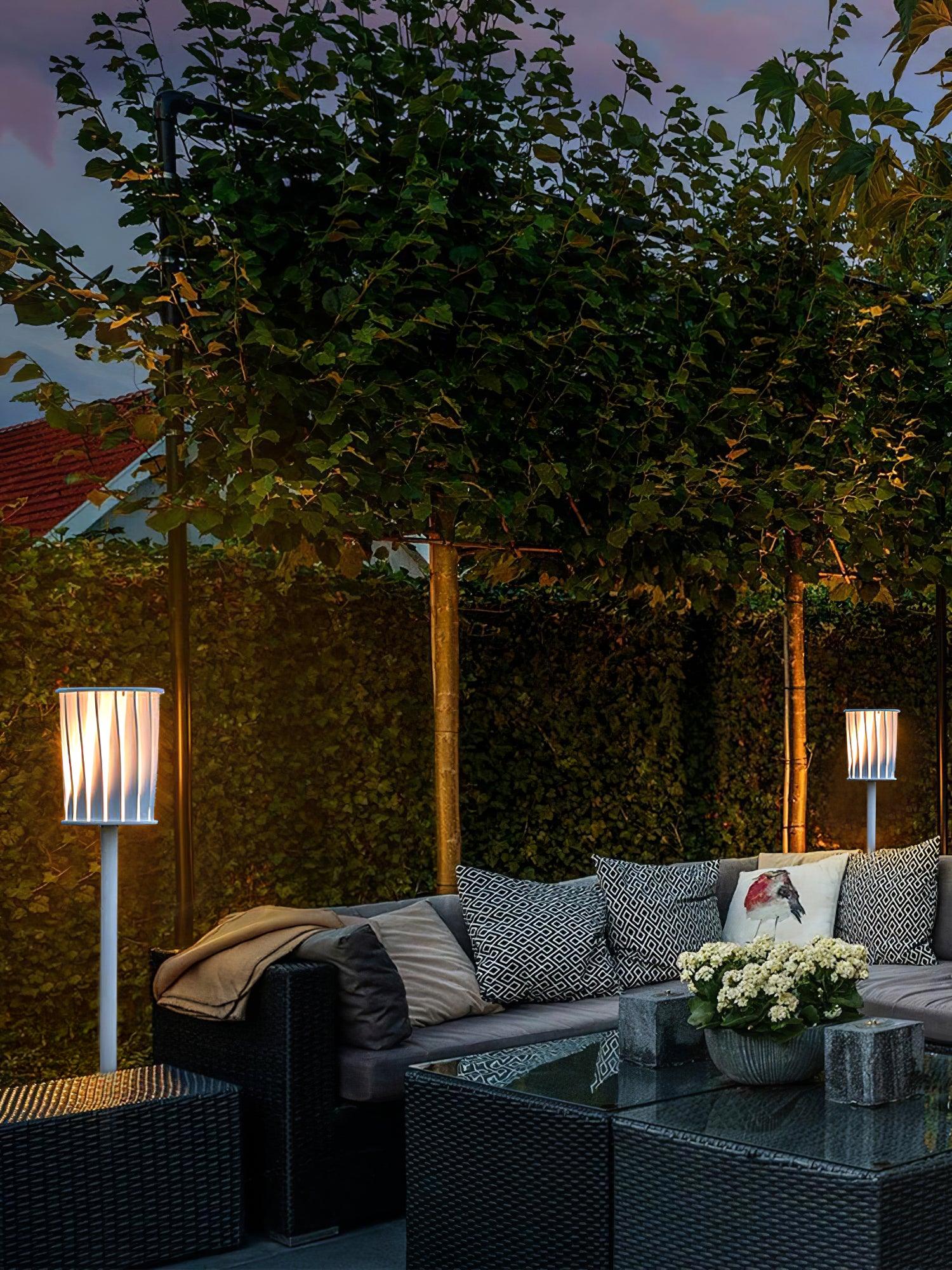 Flare Modern Aluminum Outdoor Light-Neutral Decor