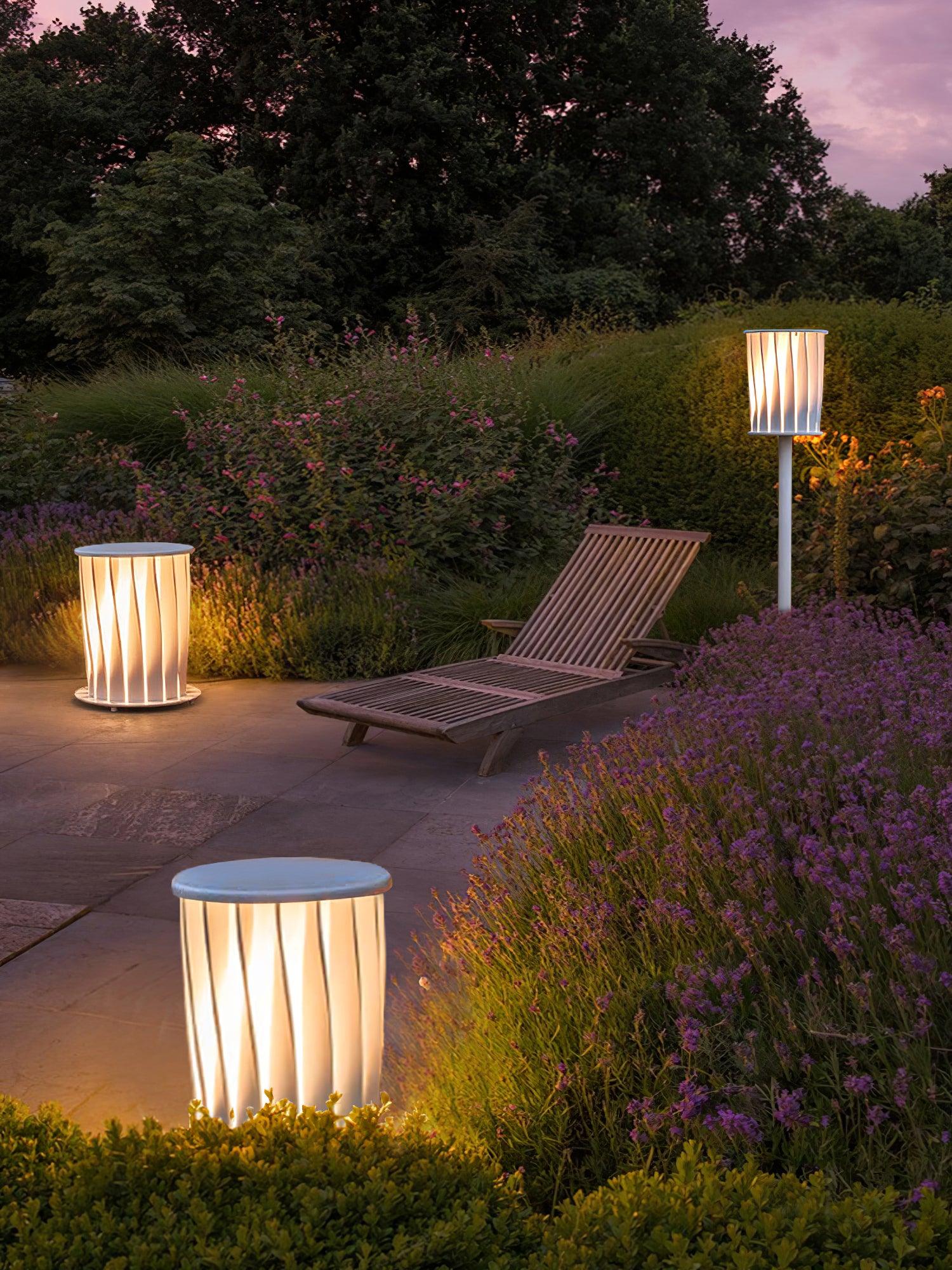 Flare Modern Aluminum Outdoor Light-Neutral Decor