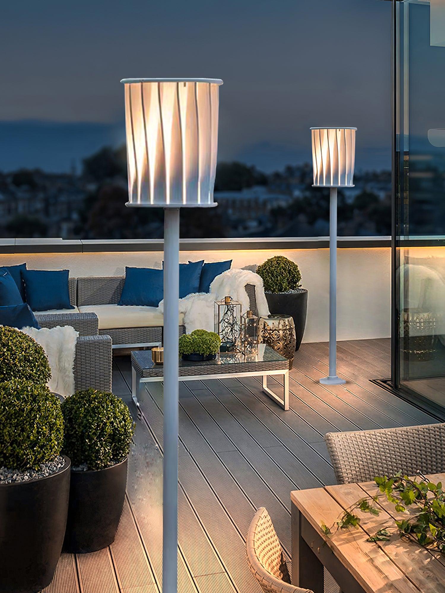 Flare Modern Aluminum Outdoor Light-Neutral Decor