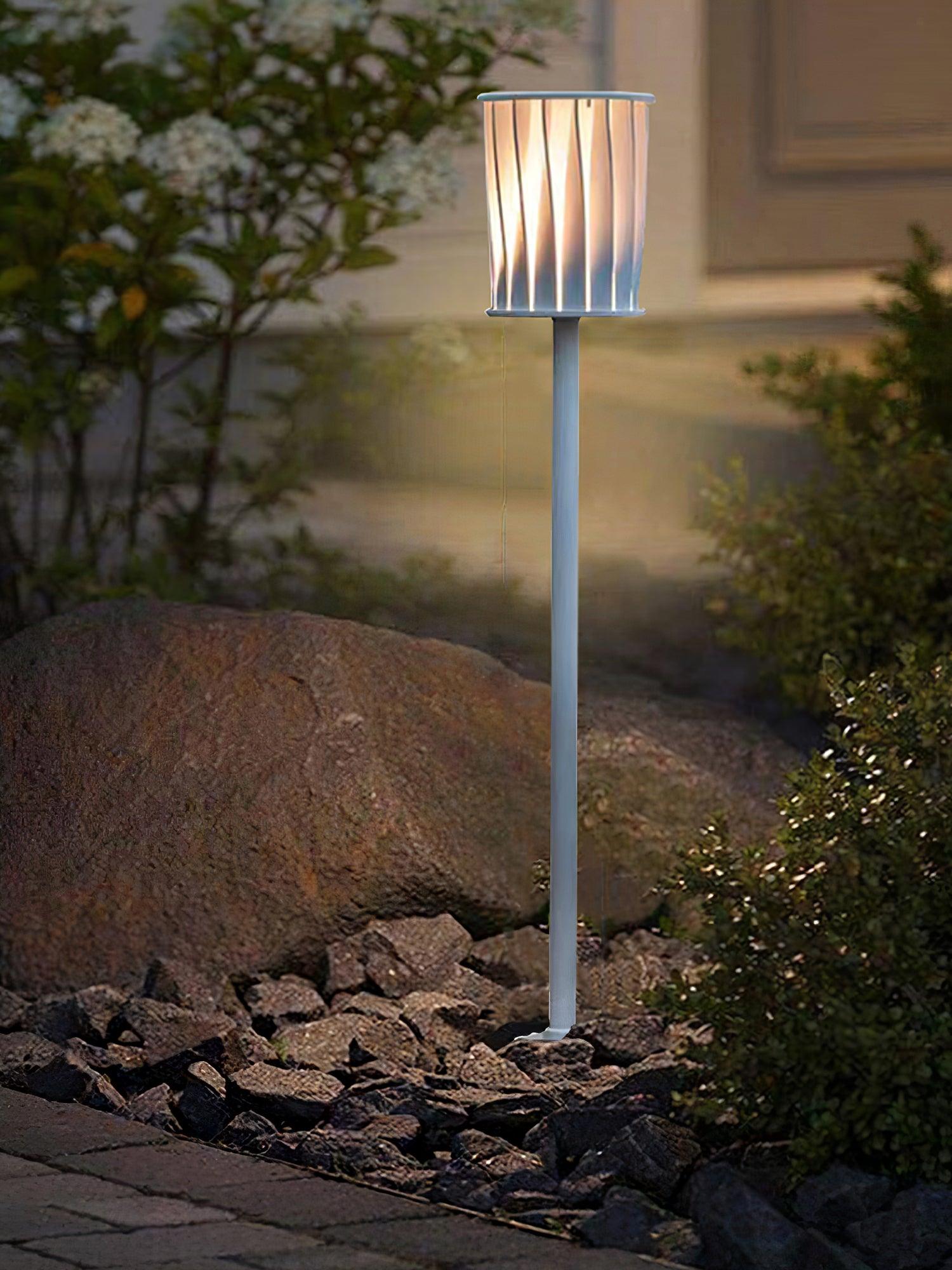 Flare Modern Aluminum Outdoor Light-Neutral Decor
