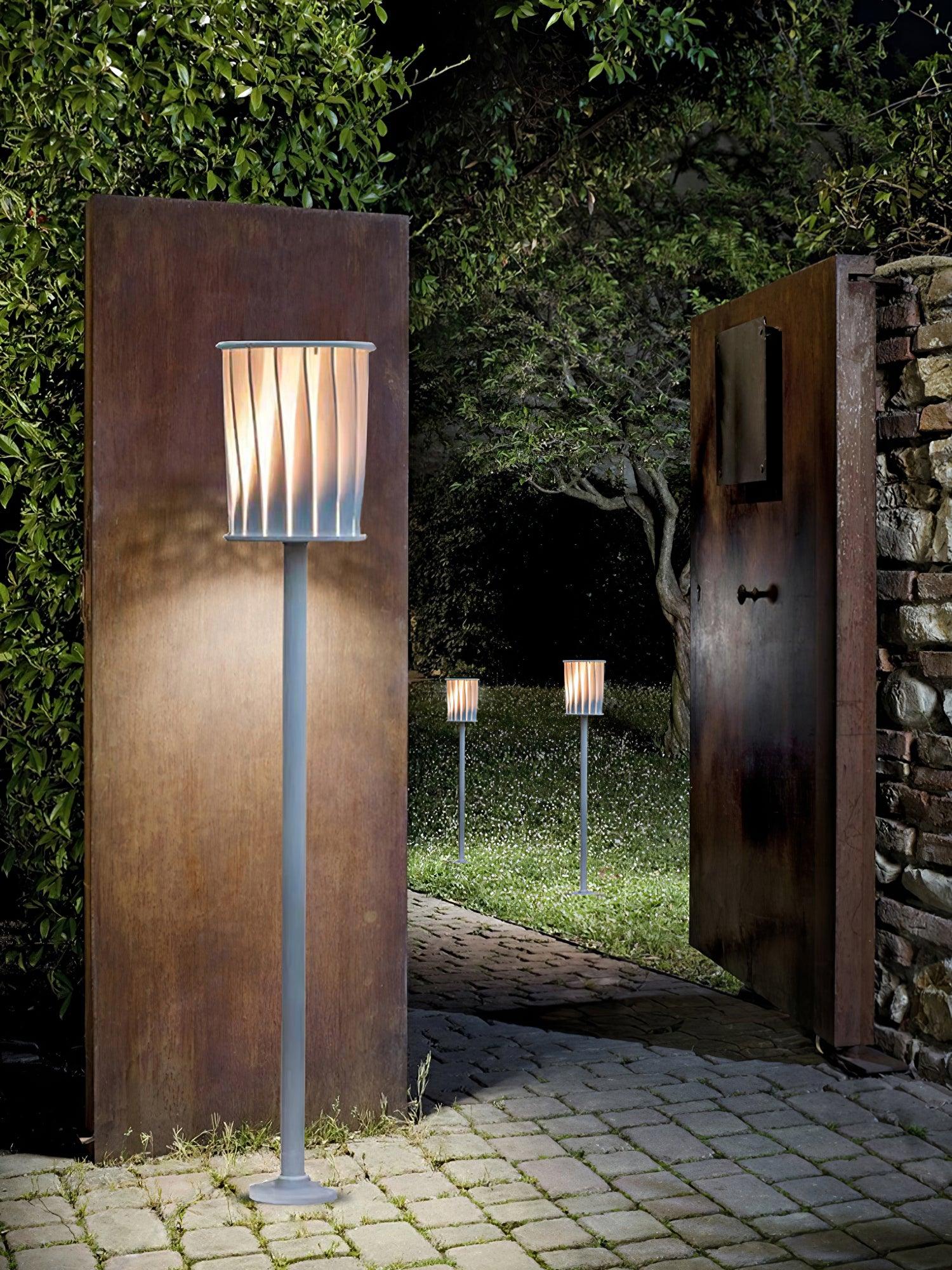 Flare Modern Aluminum Outdoor Light-Neutral Decor