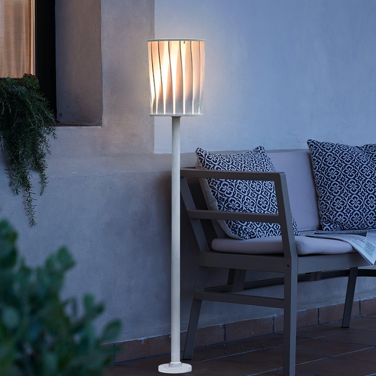 Flare Modern Aluminum Outdoor Light-Neutral Decor
