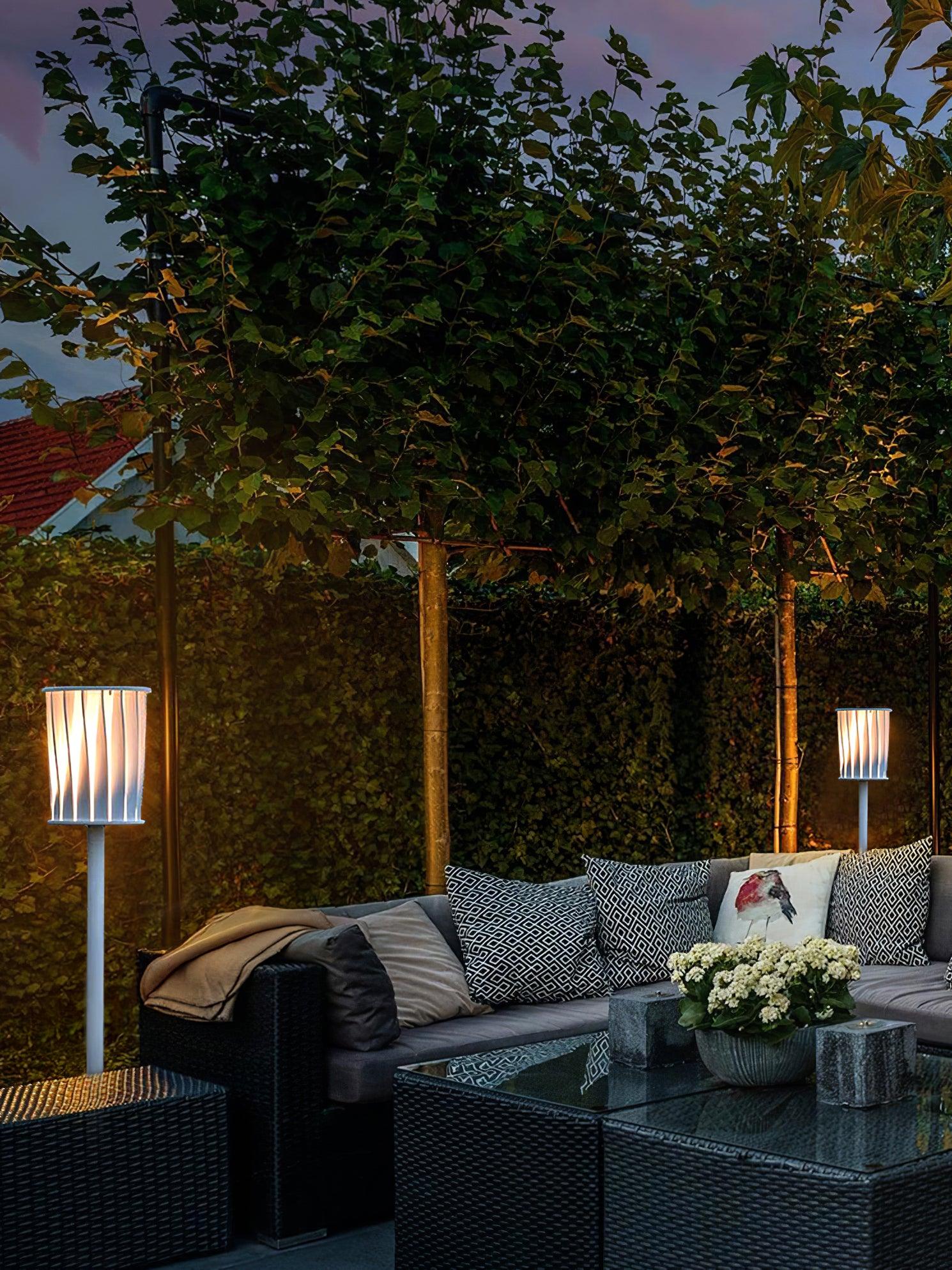Flare Modern Aluminum Outdoor Light-Neutral Decor